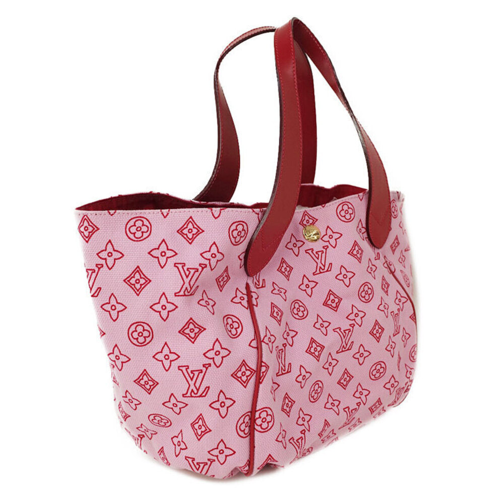 Louis Vuitton Cabas Ipanema Line bag Beach Pink